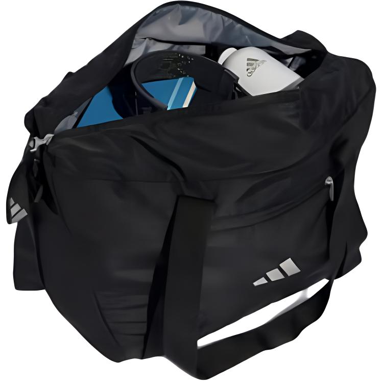 Adidas Sports Leisure Zipper Travel Bag 30.5L Women Bags Black JE3223