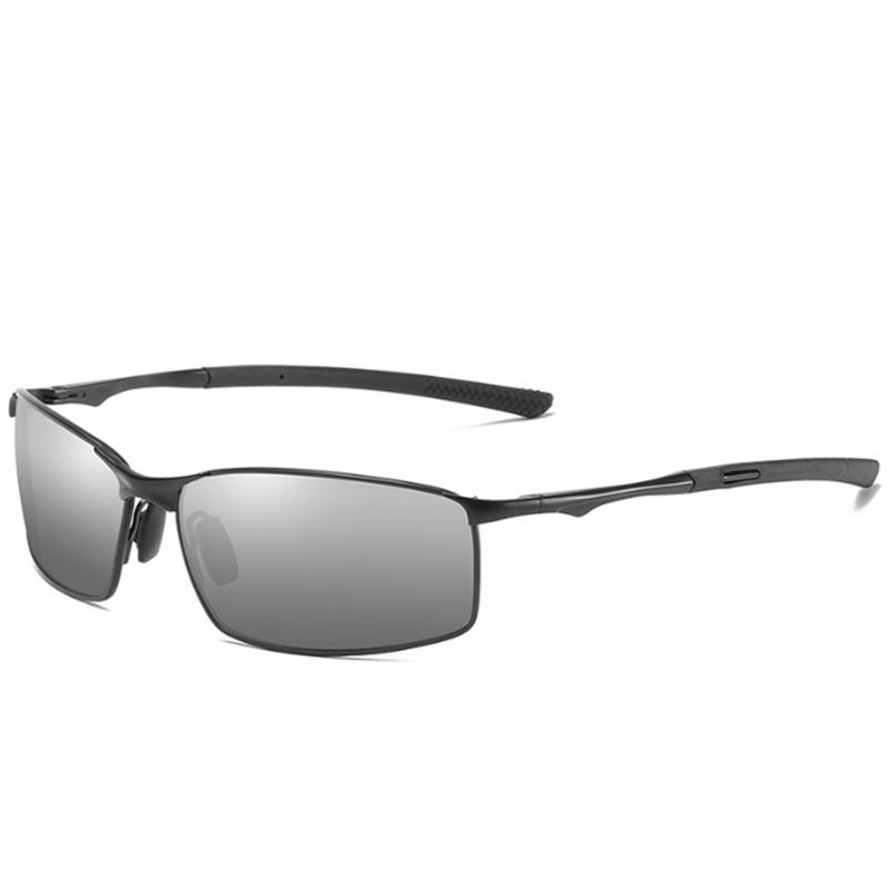 Anti-Glare Square Myopia Sunglasses Men Fashion Metal Driving Prescription Sun Glasses For Male 0 -0.5 -0.75 To -6.0