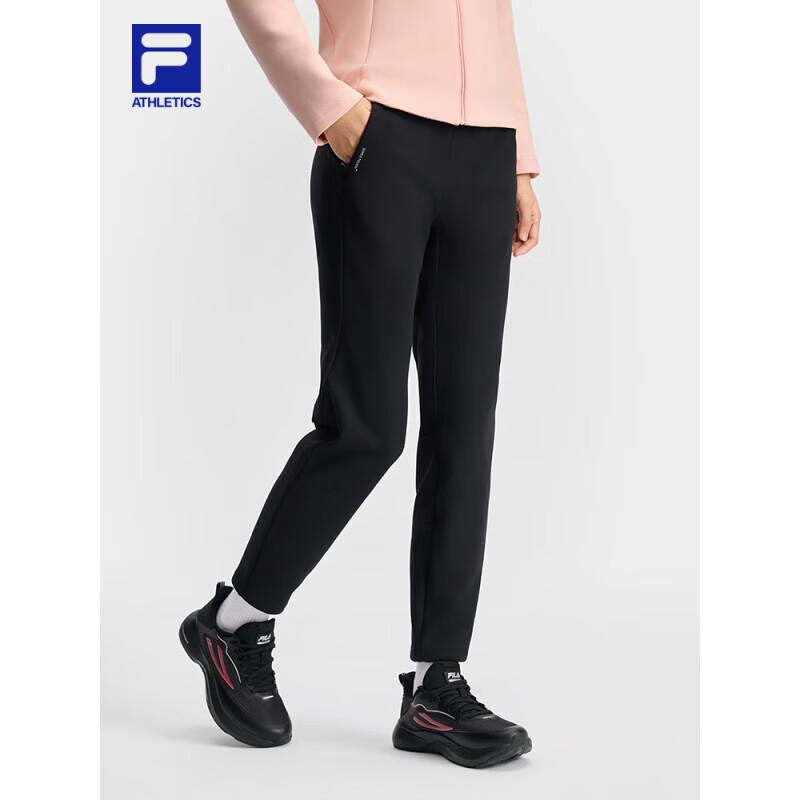 FILA Women s Fleece-Lined Straight-Leg Knit Pants M