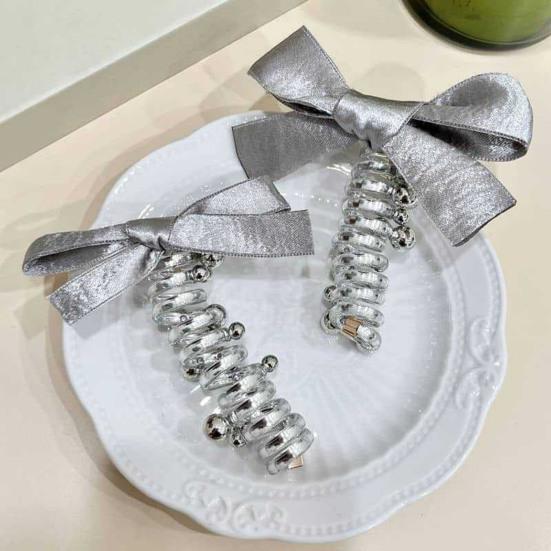 Hair Spiral Braids Telephone Cable Hair Rope Elastic Hair Ties Hair