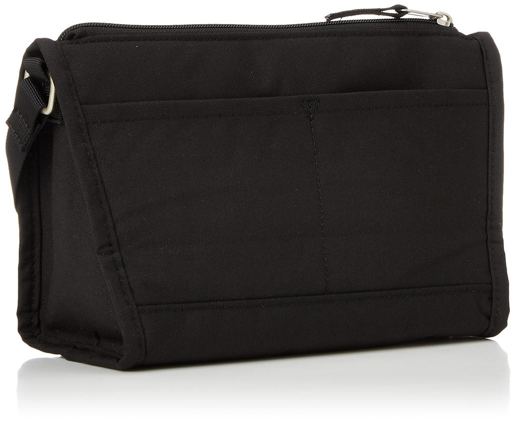 Anello Grande CABIN GTM0173Z Mini Shoulder Bag, Lightweight, Water-Repellent, and with Multiple Storage Spaces, Dark Black