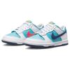 Nike Dunk Low GS Dusty Cactus Thunder Blue Dětské tenisky Teal White Racer-Pink HF4794-345