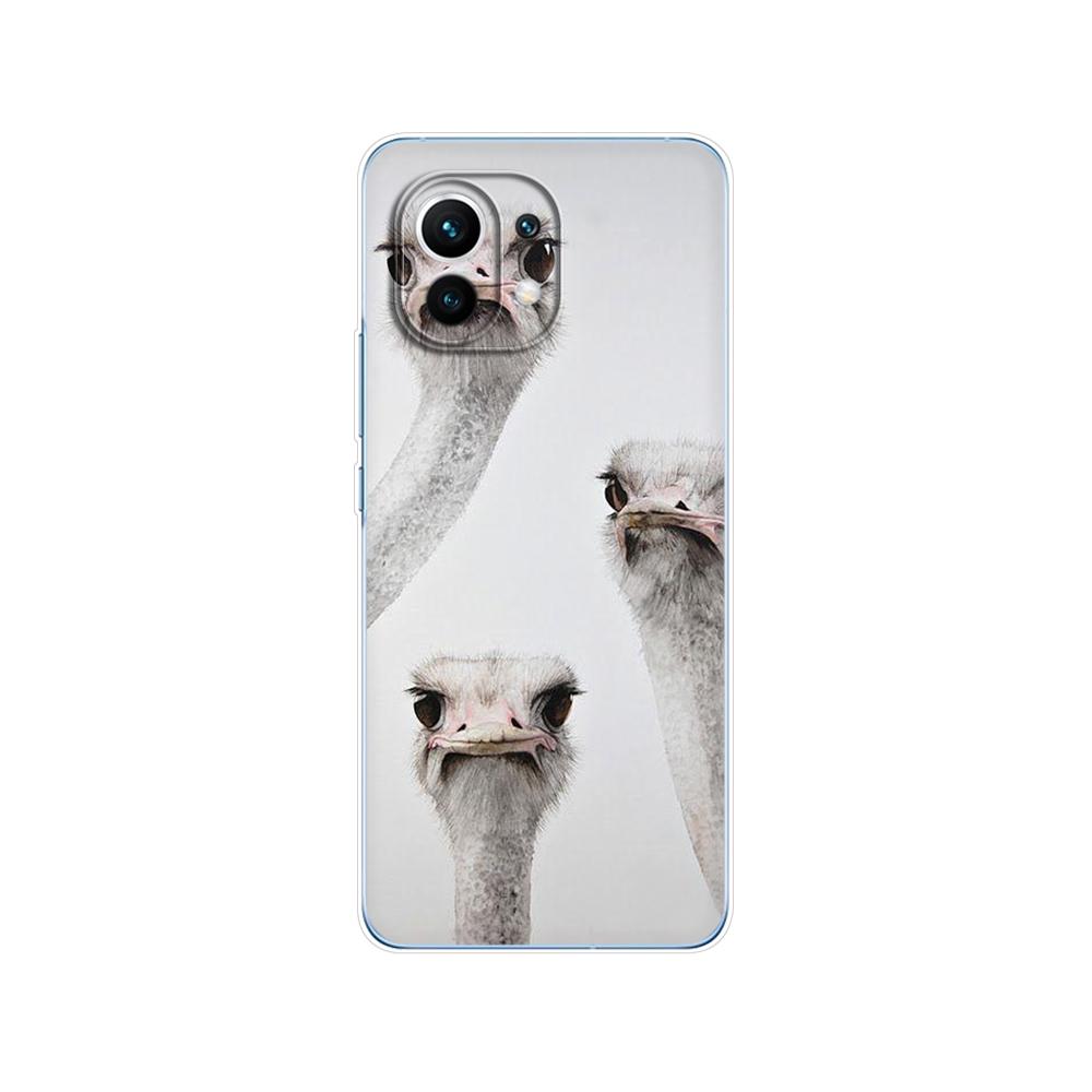 Für xiaomi Mi 11 | Mi 11 Lite 4G 5G NE| Mi 11i | Mi 11 Ultra Hülle Rückseite xiaomi11 i 11Lite Telefonhülle Xiomi Mi11Lite Silikon TPU