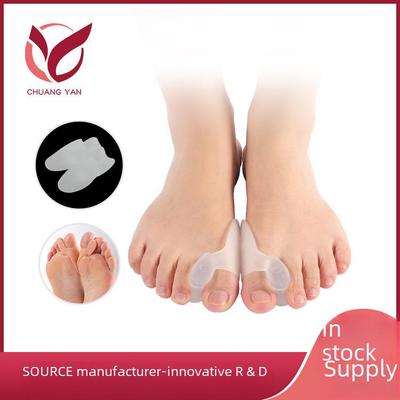 Grand séparateur et correcteur d'orteils en silicone pour hallux valgus