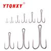50 Pcs Carbon Steel Double Hook Anti-Snag Thunder Frog Fishing Tackle