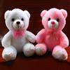 Small Flash Led Teddy Bear Stuffed Animal Plush Soft Hug Toy Baby Gift Girls