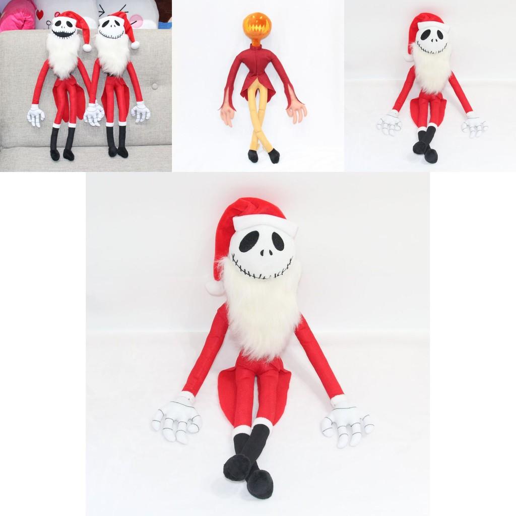 Jack Skellington Santa Claus Plush Toy Perfect Christmas Gift For Kids