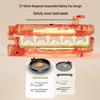 Home Electric Griddle: Double-Sided Heating Pancake & Crepe Maker with Deepened Frying Pan