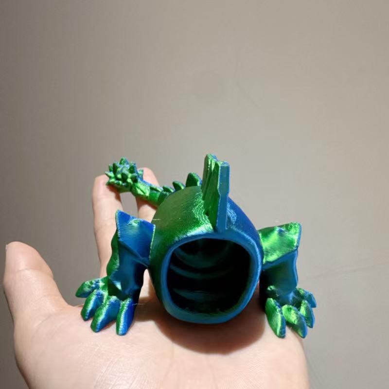 3D Printed Leviathan Sea Monster Toy Model Ornament