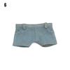 10cm Fashion Jeans Pants Jacket Suits Doll Clothes Cotton Doll Casual Wears Coat Tops 1/12 Dolls Clothes Accessories