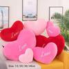 Hot Heart Shape Heart Plush Pillow Pink Color Valentines gift Soft Pillow Red Color Stuffed Pillow for Birthday
