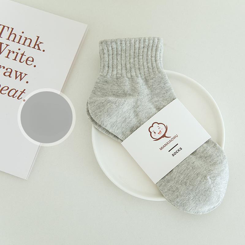 

Носки до щиколотки женские и мужские тонкие спортивные беговые носки с низкой посадкой one size серый