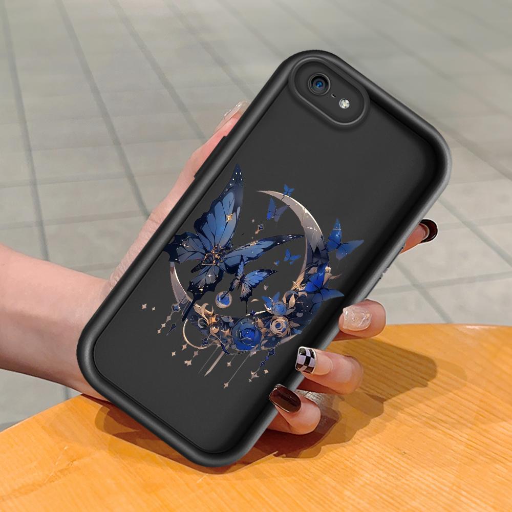 Měkký silikonový čtvercový žebříkový vzor tisku Pouzdro telefonu Plný kryt fotoaparátu Ochranné pryžové pouzdro odolné proti nárazům pro iPhone Infinix Tecno OnePlus
