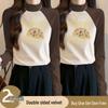 Two-Piece German Velvet Color Block Semi-High Neck Women's Slim Fit Warm Shirt