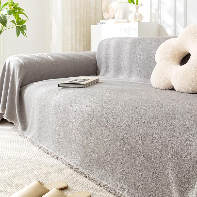 Waterproof Sofa Cushion Cover Towel Four Seasons Universal Non-Slip Cushion Sofa Cover Lazy Square Cat's Paw Cloth Cushion