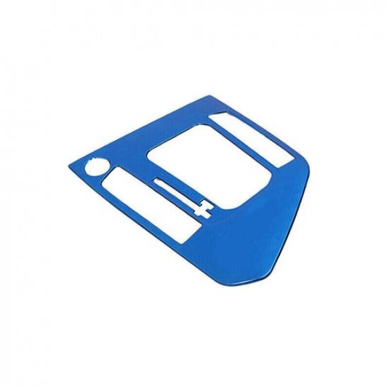 For Volkswagen Tiguan 17-2021 Blue Steel Inner Gear Shift Decoration Cover Trim