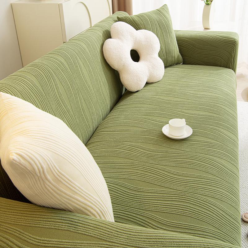 Panya Elastic Jacquard Velvet Full Cover Sofa Cover Dust Proof All Season Suitable  Nordic High End Protective Cover