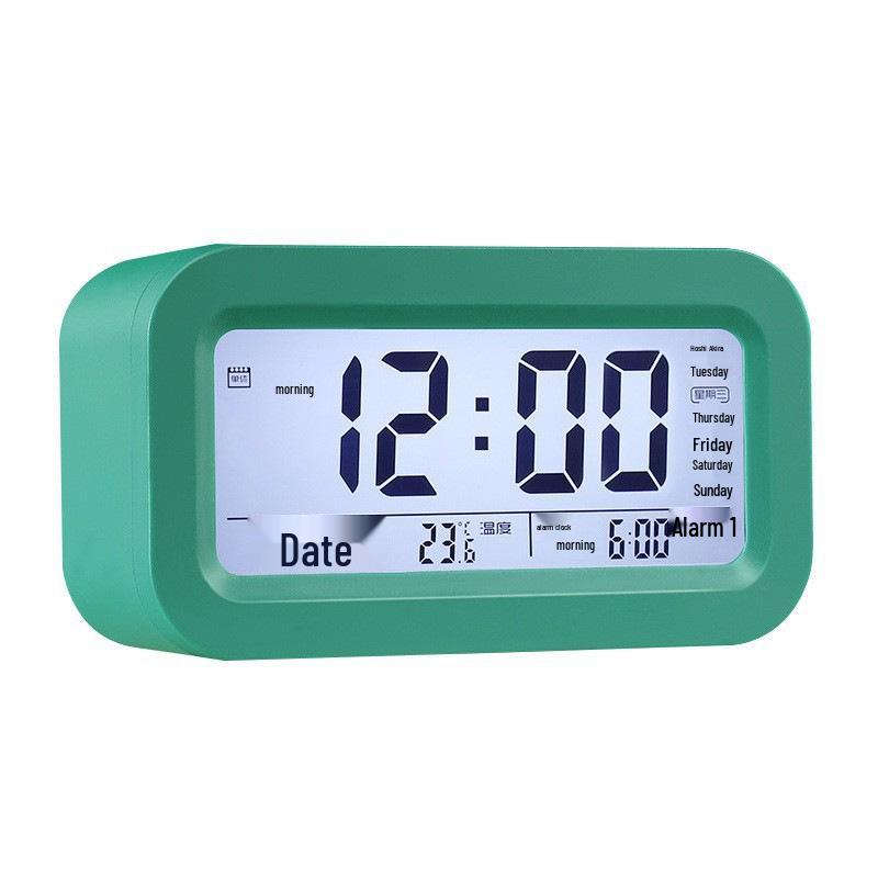 Smart Voice Luminous Alarm Clock - Creative Student Bedroom Bedside, Three Alarms, Hot Selling