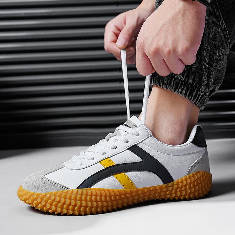 Fashion Casual Sneakers Men Plus Size 35-47 Leather Breathable Men's Trainers Non-slip Designer Running Shoes for Men Women Sports Shoes