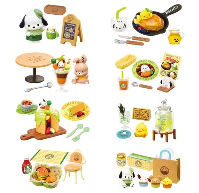 Sanrio Choyori Michi Pochacco Cafe 1BOX Approximately H115 X W70 X D50mm Made of ABS Re-ment PVC,