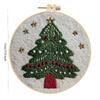 1pc Christmas Pattern Embroidery DIY Craft Kit - Creative Craft Sewing
