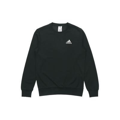 Essentials Fleece-Sweatshirt Herren Sweatshirt Schwarz GK9094