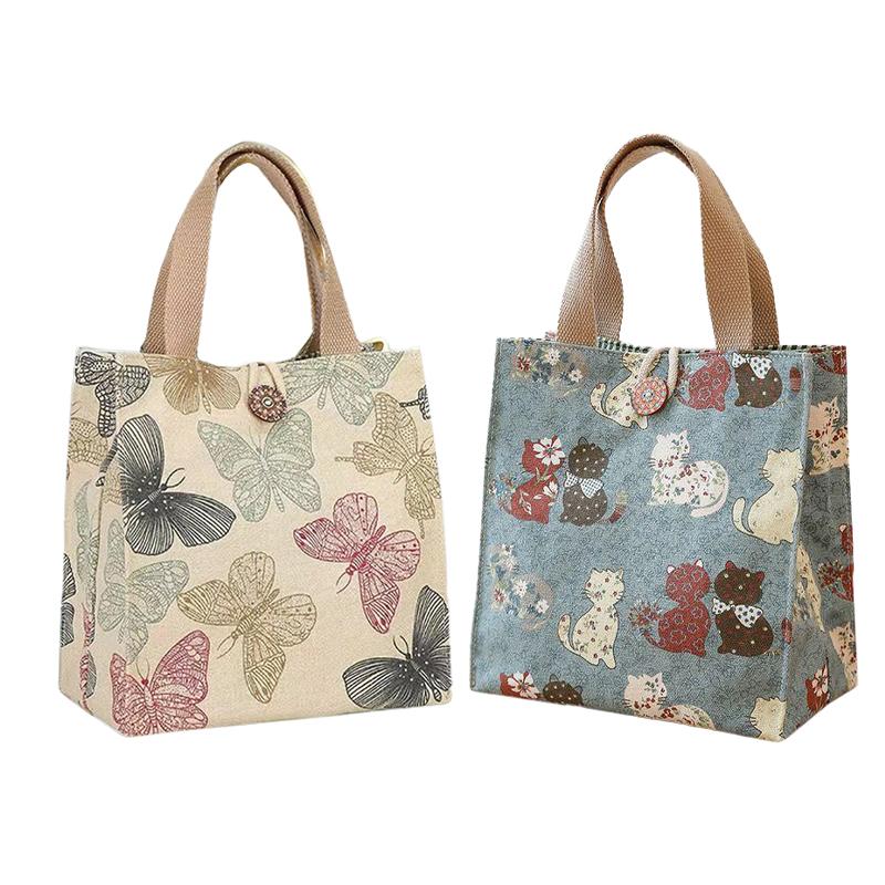 Large Capacity Goes Out To Medium Bento Lunch Box Bag Handbag