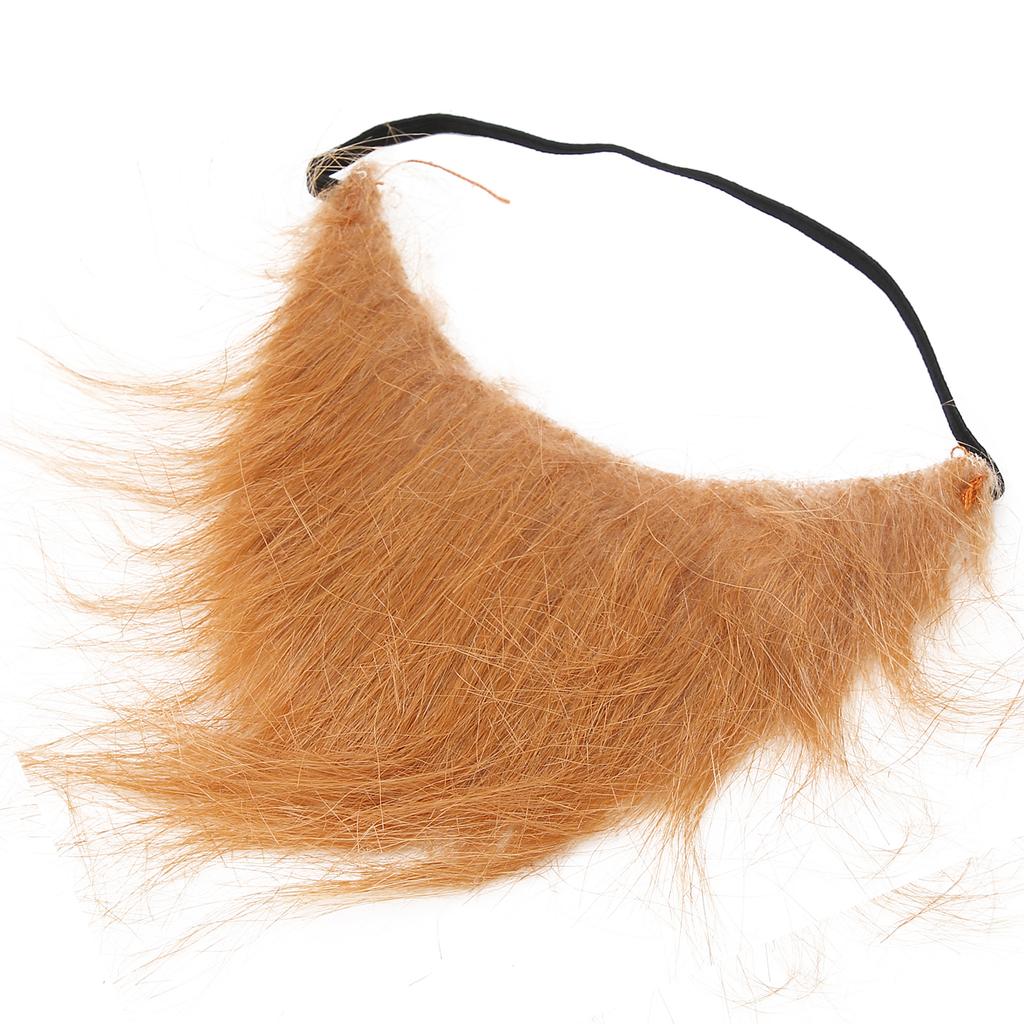 Dospělé Děti Falešný Plnovous Falešný Plnovous Halloween Vánoce Cosplay Party Dekorace (Hnědý)