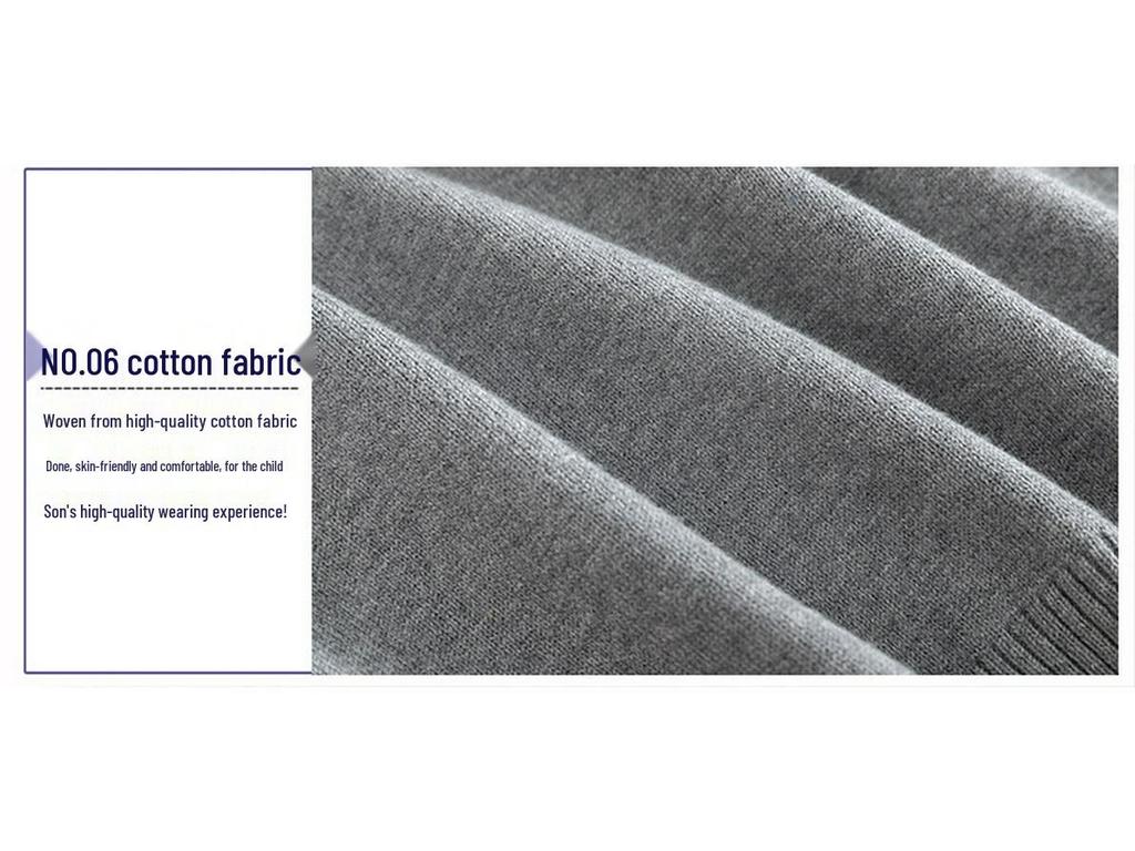 Kids' 2025 Autumn School Uniform V-neck Knitted Vest - Academy Style for Boys and Girls