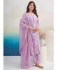 Indian Women Designer Kurta Pant Dupatta Set Bollywood Top Tunic Kurti Salwar Suit Dress