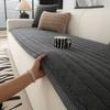 Bohemian Chic Thick Plush Sofa Cover - Machine Washable, Pet-Friendly, Non-Slip Couch Protector for Living Room, Bedroom, Office Decor, Comfy Couch