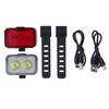 Bike Light Set USB Charging Headlight Tail Light Set Waterproof Cycling Warning Lights