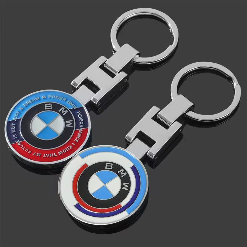 Klíčenka s emblémem auta H přezka Oboustranný kroužek na klíče Pro BMW G30 G32 G01 G02 G05 G06 G07 G26 G23 G22 F40 F20 G08 G16 G15 G14 G12