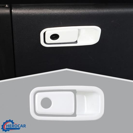 For Ford Bronco -2025 Co-pilot Storage Box Handle Switch Cover Trim White