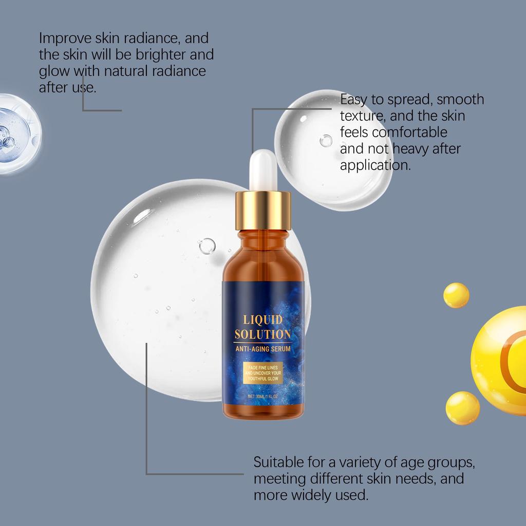 Light Wrinkle Compact Facial To Reduce Wrinkles Fine Lines Compact Young For All Skin Fine Pores Long-term Moisturizing Moisturizing 30ml