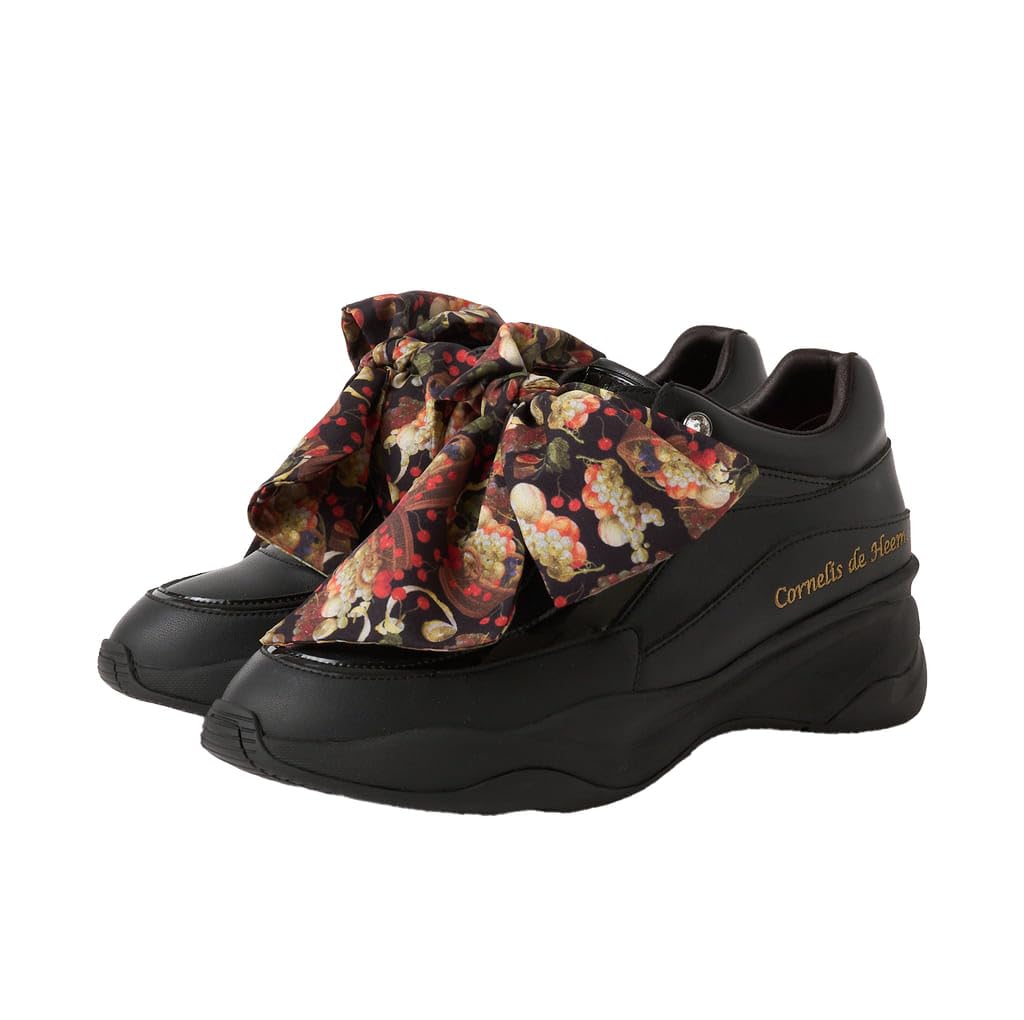 Diana Plus Diana Size 172965700012 Sneakers, Black, 24.0cm,