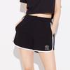 New MLB Base Logo Casual Shorts Women's Black 3FSPB0423-50BKS