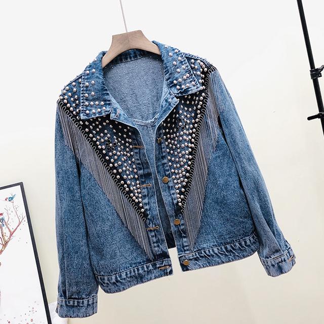 Autumn Streetwear Denim Jacket Women 