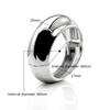 2026 New Arrival Fashion Classic Glossy Plain Ring Circle Bangle Exaggerated Funky Spring Open Metal Chunky Bracelet