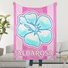 Fashion Print A-AlbaS R-RosaS Blanket Soft Warm Furry Throw Super Kids Toys Bed Sofa Car Cradle