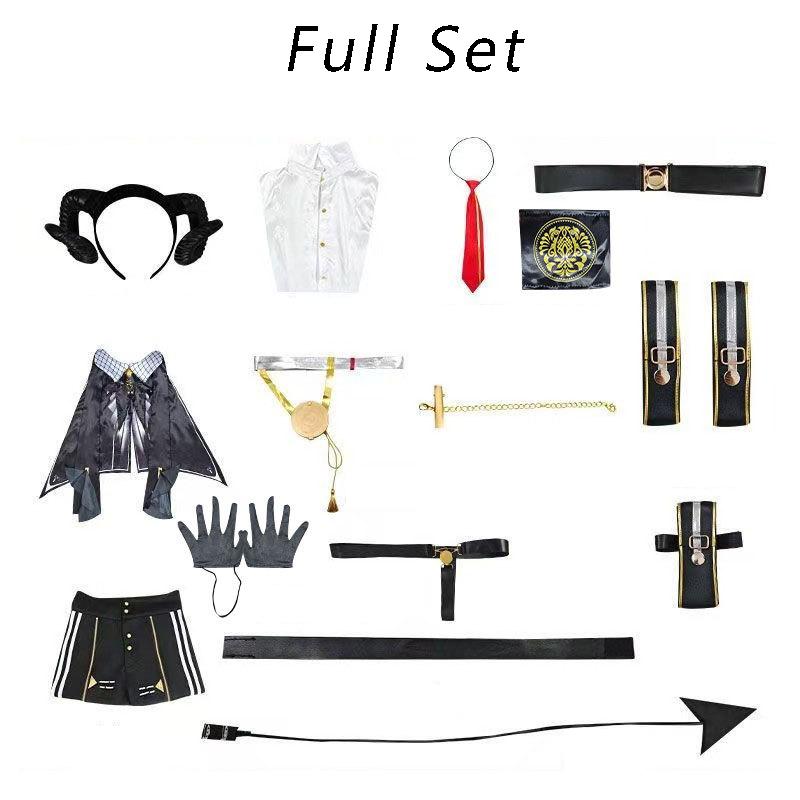 

Игра Wuthering Waves Костюм для косплея Зани Опалённое сияние Костюм Зани Женский Наряд для Хэллоуин-вечеринки XXXL