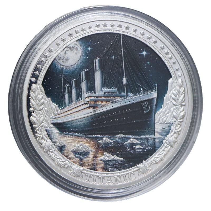 Titanic Commemorative Coin Metal Electroplating Commemorative Medal