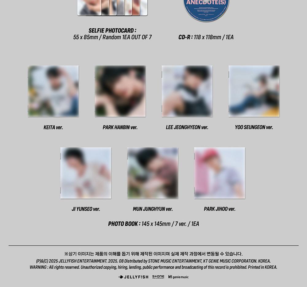 (DIGIPACK ver.) EVNNE [LOVE ANECDOTE(S)] 5th Mini Album