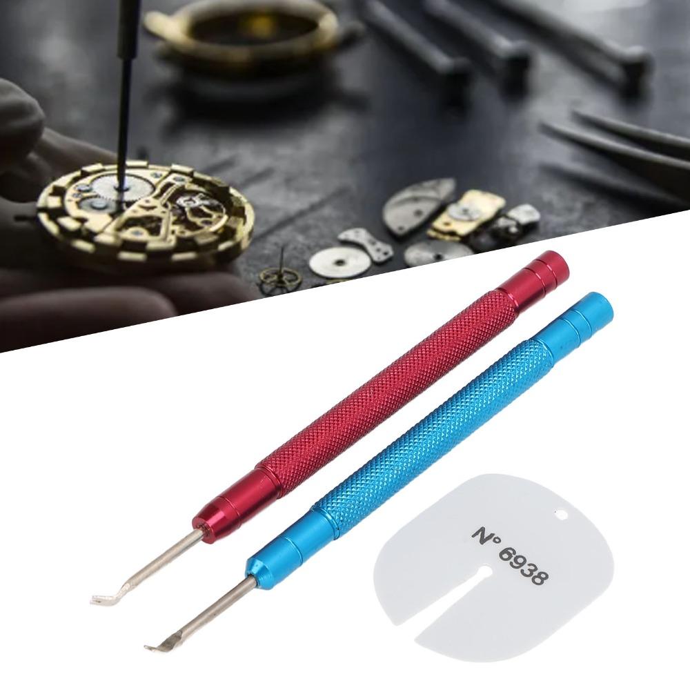 3pcs Protection Pad Watch Needle Remover Alloy Steel Watch Hands Removal Tool  Watch Repair