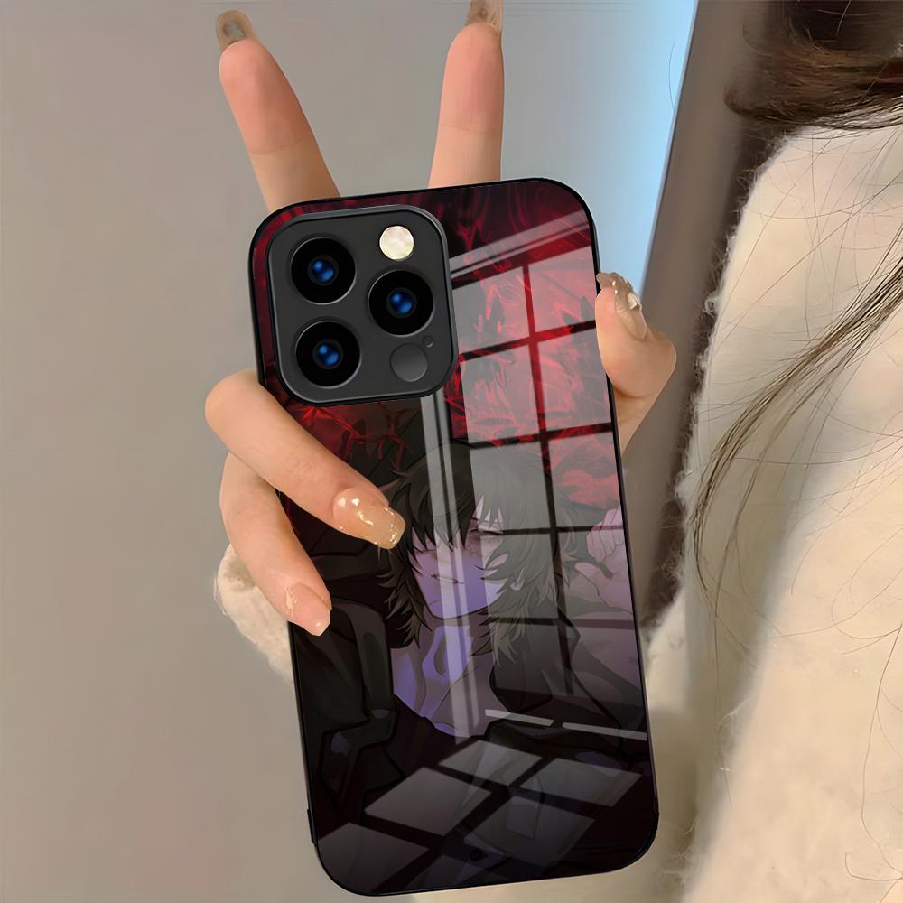 Slow Damage Anime Phone Case For IPhone 17 Pro Max 16 15 14 Pro Max 13 11 Plus Glass Cover
