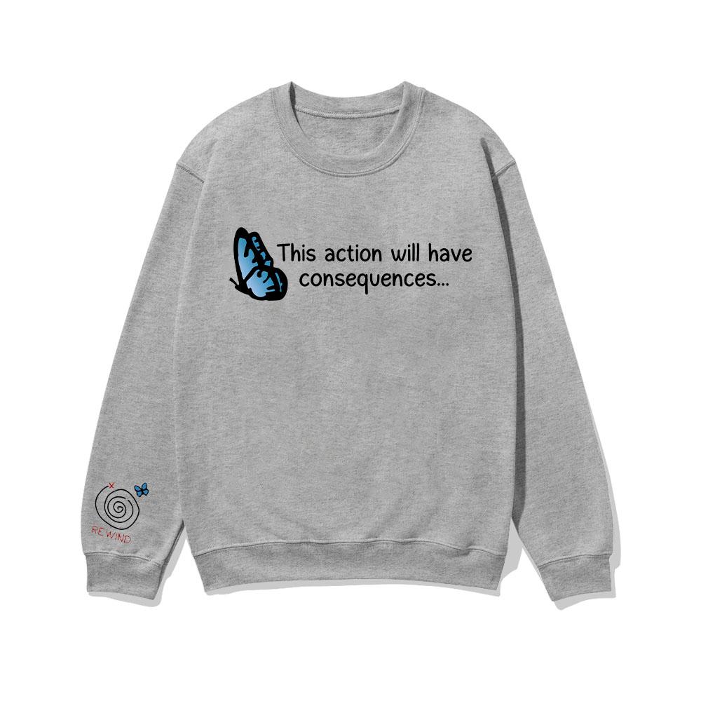 Life Is Strange Cartoon Print Sweatshirt Gamer Geschenk für Fans Kleidung Herbst Winter Langarm Pullover Unisex Y2K Streetwear