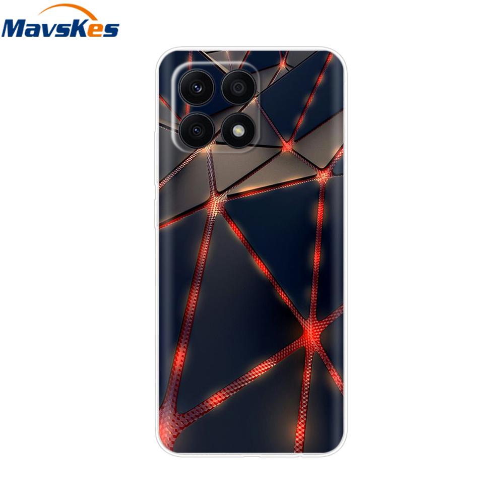 For Honor X8a 2023 Case 4G Funda Clear Soft Silicone TPU Phone Cover Case for Honor X8a Cover HonorX8a X 8a CRT-LX1 Bumper Coque