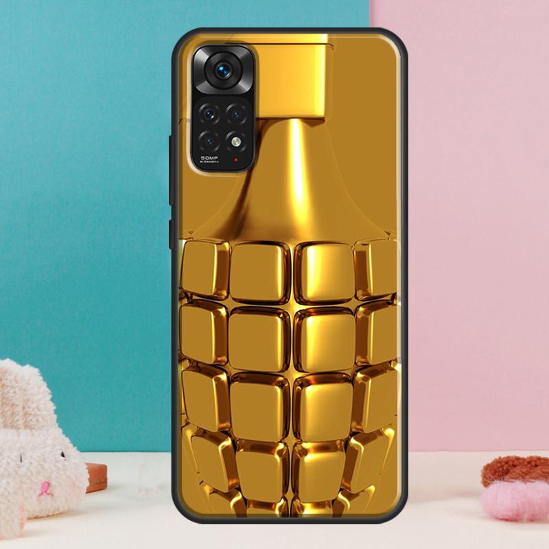 

Weapons Hand Grenade Case For Xiaomi Redmi Note 14 13 Pro 12 11 9 10 9S 10S 11S 12S Redmi 14C 13C 10C 12C Cover Redmi 14C