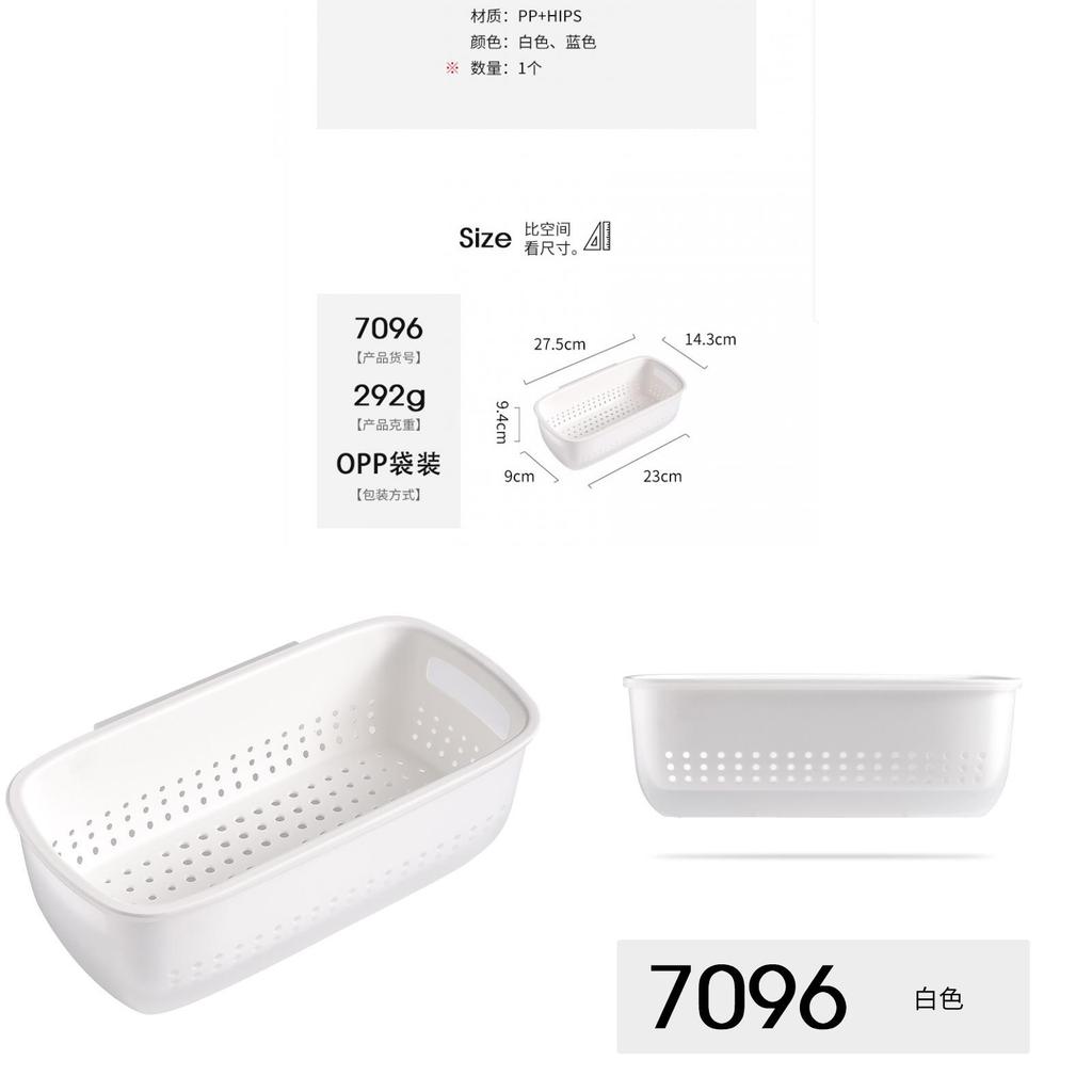 Kitchen Hanging Dish Drying Basket With Double Layer Design For Modern Home Use