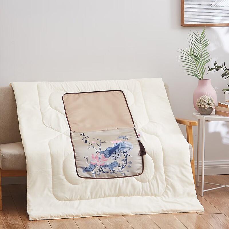 Hengyuanxiang Water Lily Brocade Cushion Quilt